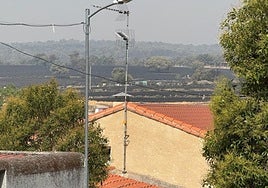 Parte de la superficie arrasada en Cipérez