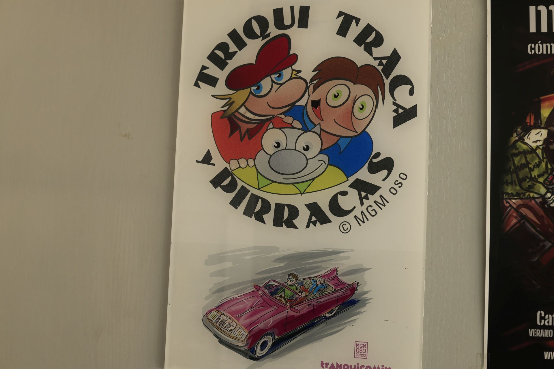 Entramos en el estudio de uno de los pioneros del cómic underground en Salamanca