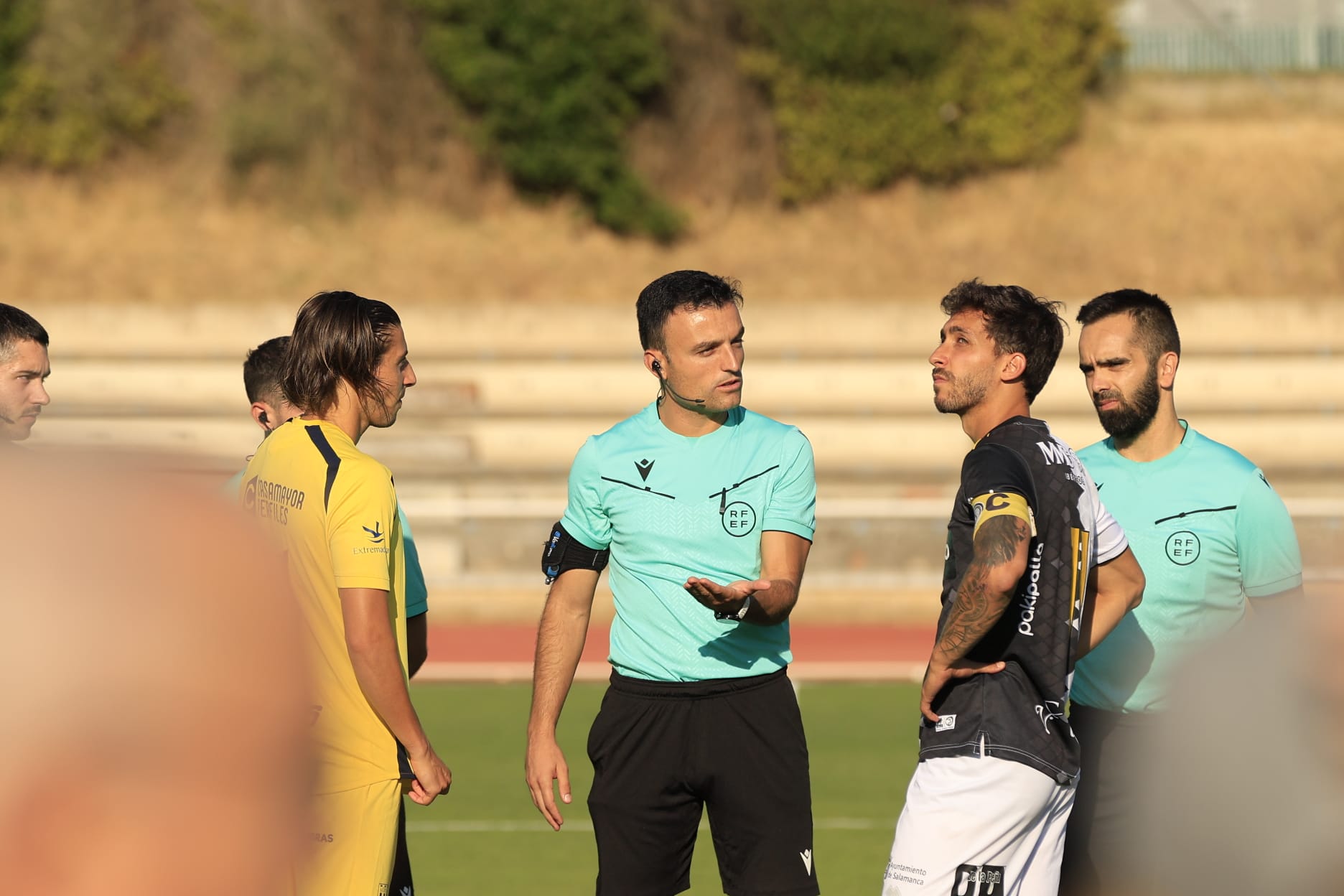 En imágenes, el partido entre Unionistas y el Mérida que honra a la extinta UDS