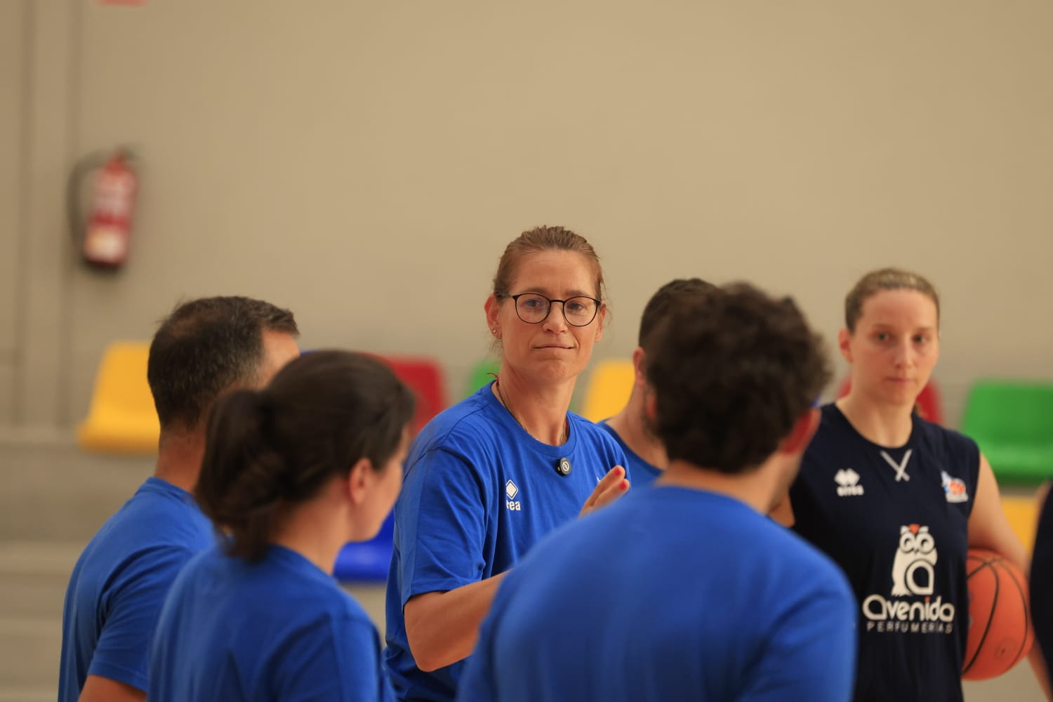 El primer entrenamiento de la temporada de Perfumerías Avenida, en imágenes