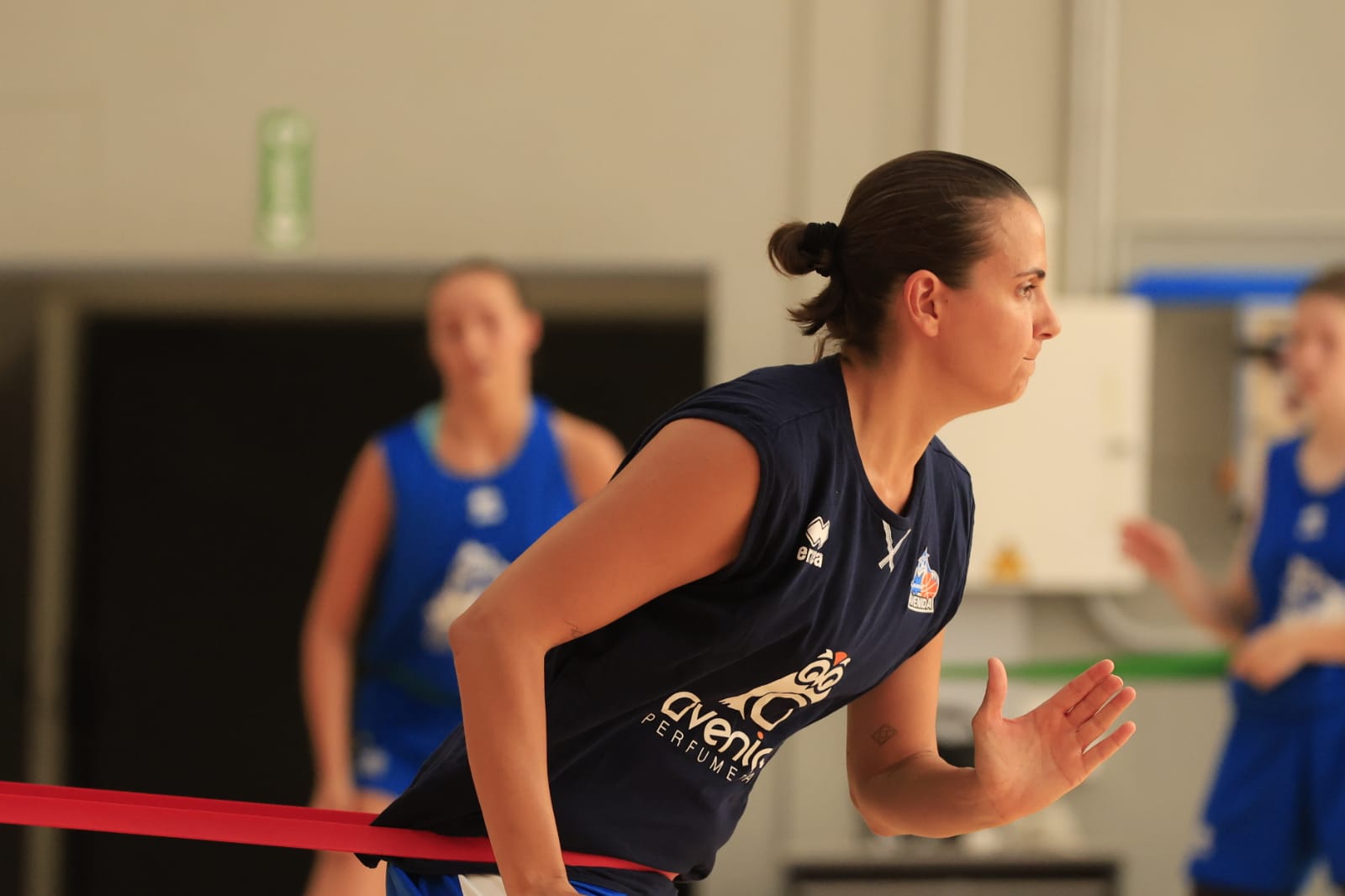 El primer entrenamiento de la temporada de Perfumerías Avenida, en imágenes