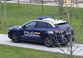 Coche de la Policía Nacional de Salamanca en una imagen de archivo.