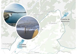 El embalse de Salamanca que compartirá agua con Cáceres para evitar un futuro apagón