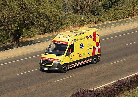 Ambulancia en una imagen de archivo.