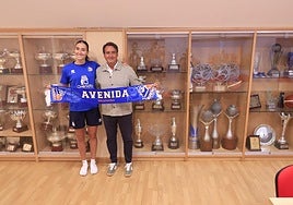 Belén Arrojo, jugadora de Perfumerías Avenida