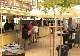 Caseta de la Feria de Día de Salamanca en una imagen de archivo