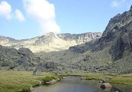 Panorámica de la finca Hoya Moros en Candelario.