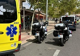 Una patrulla de la Policía Local de Salamanca.