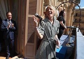 Sara Cuadrado-Castaño, durante su intervención