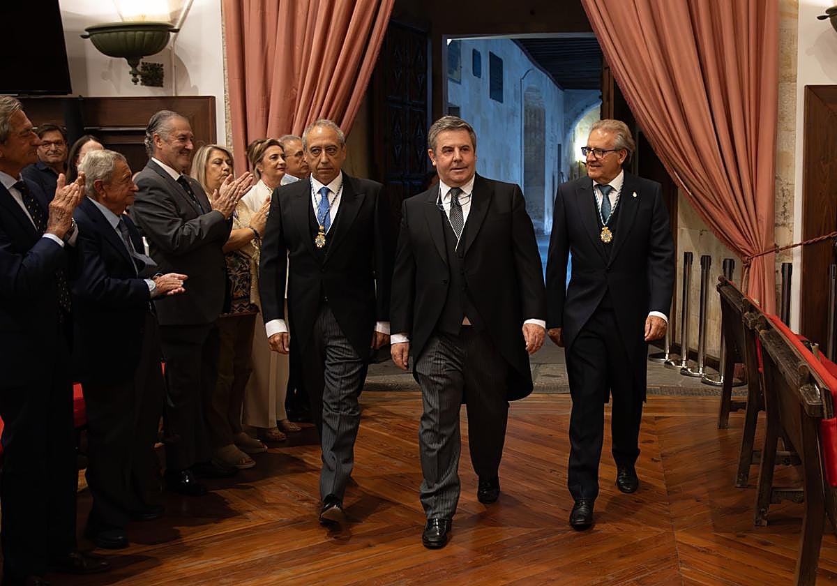 Entrada al Paraninfo de Juan Francisco Blanco Blanco.