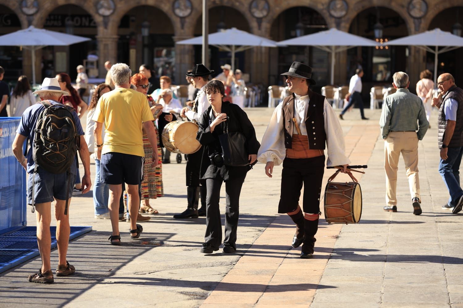 Los charros se reunen en torno a la tradición en el Día del Tamborilero en Salamanca