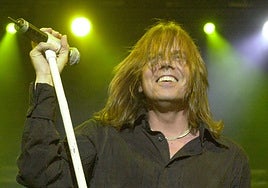 Joey Tempest, cantante de Europe.