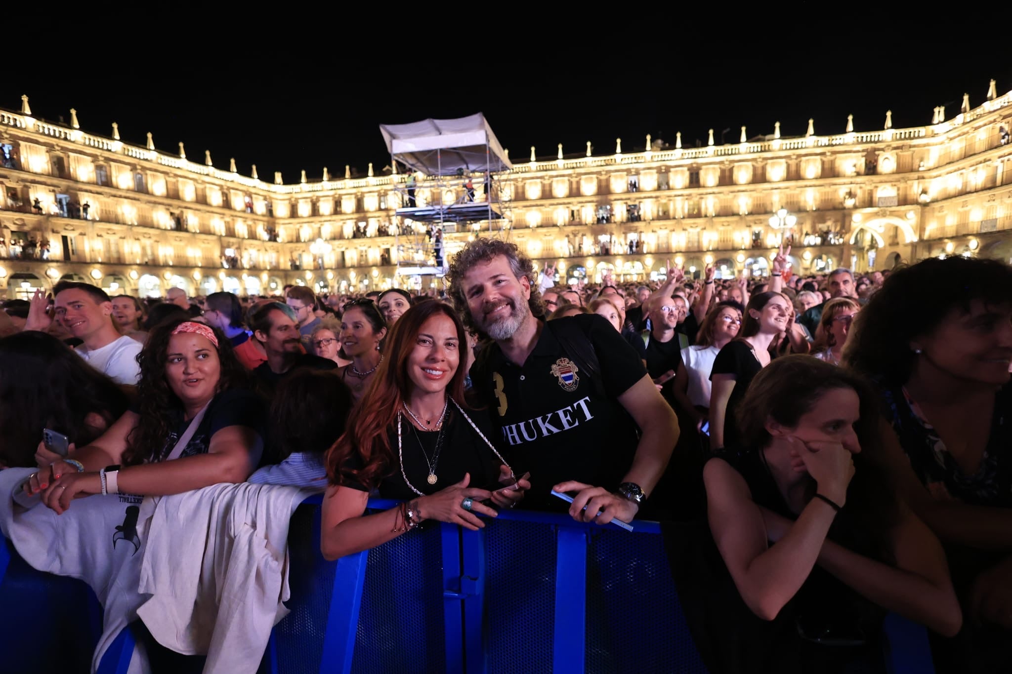 El concierto de Europe en Salamanca, en imágenes