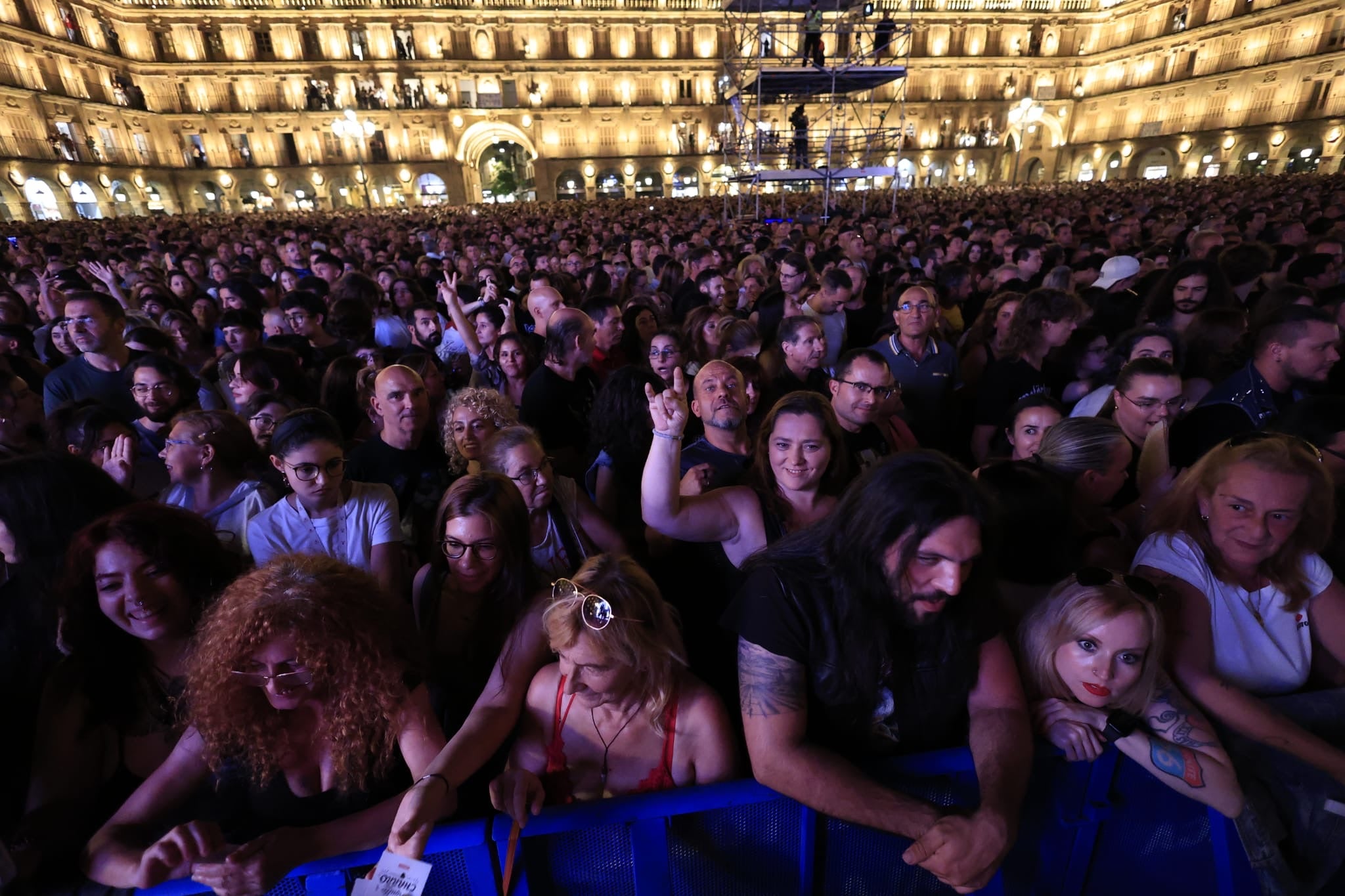 El concierto de Europe en Salamanca, en imágenes