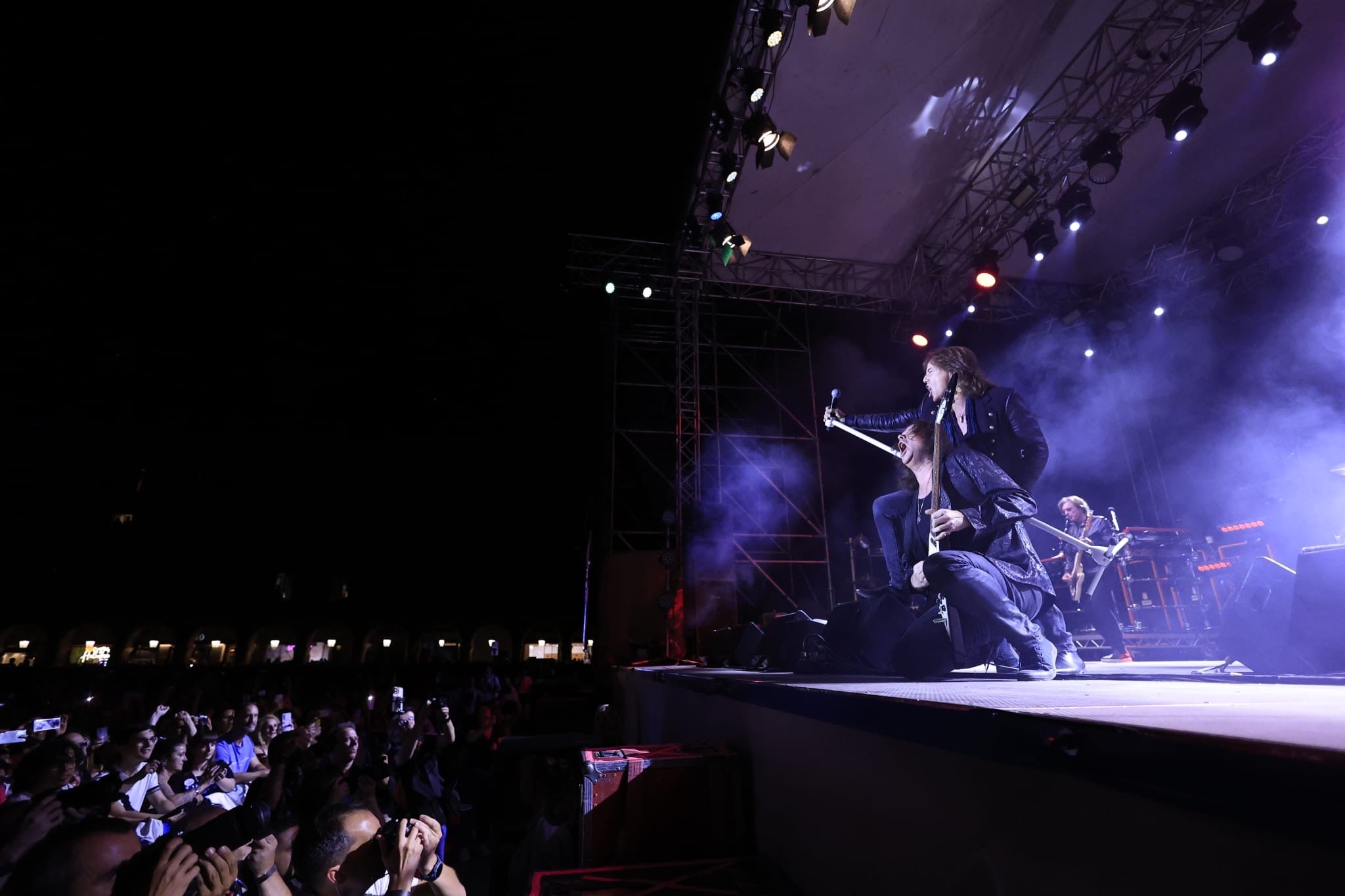 El concierto de Europe en Salamanca, en imágenes