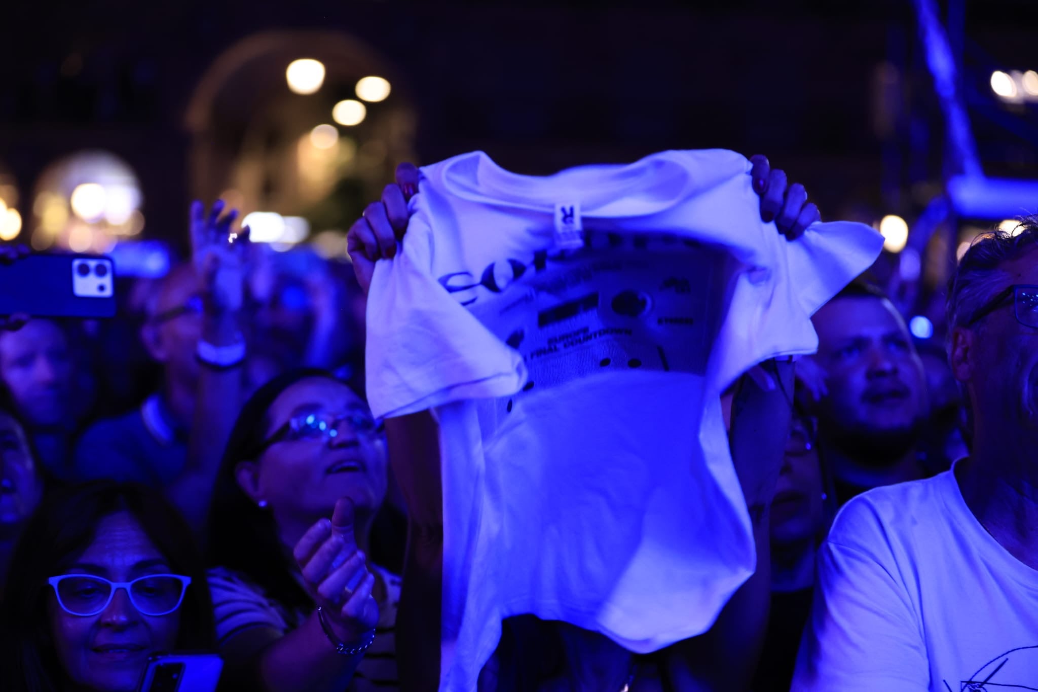 El concierto de Europe en Salamanca, en imágenes