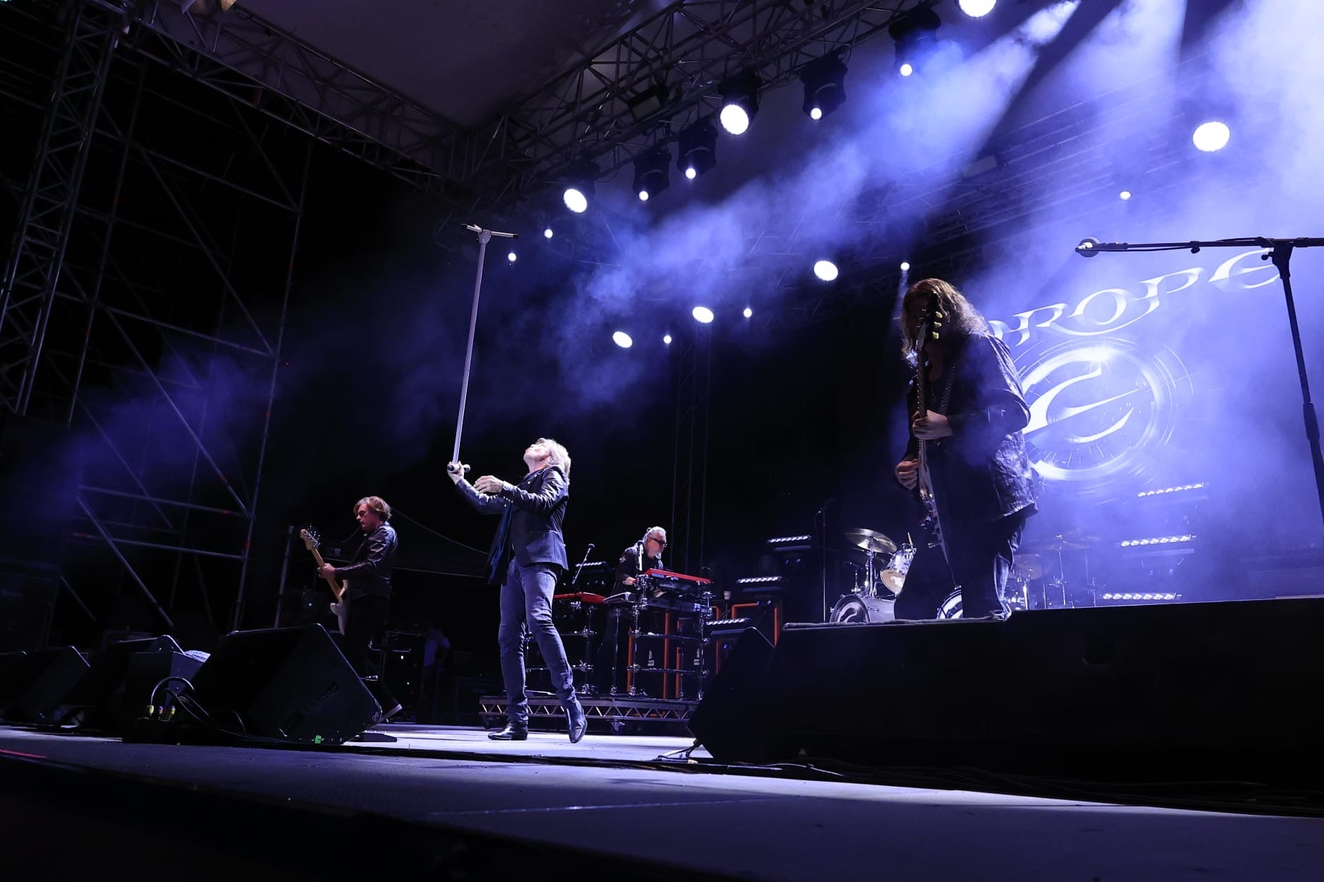 El concierto de Europe en Salamanca, en imágenes