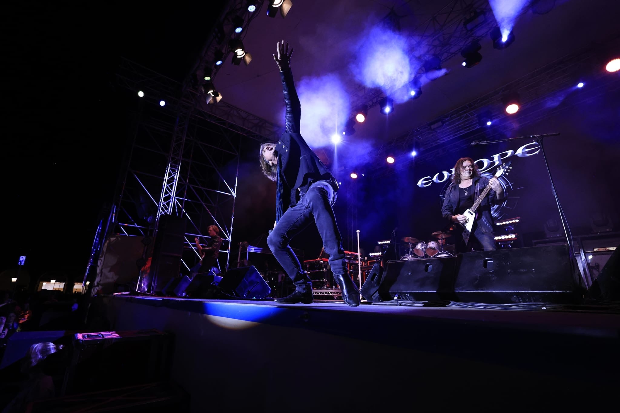 El concierto de Europe en Salamanca, en imágenes