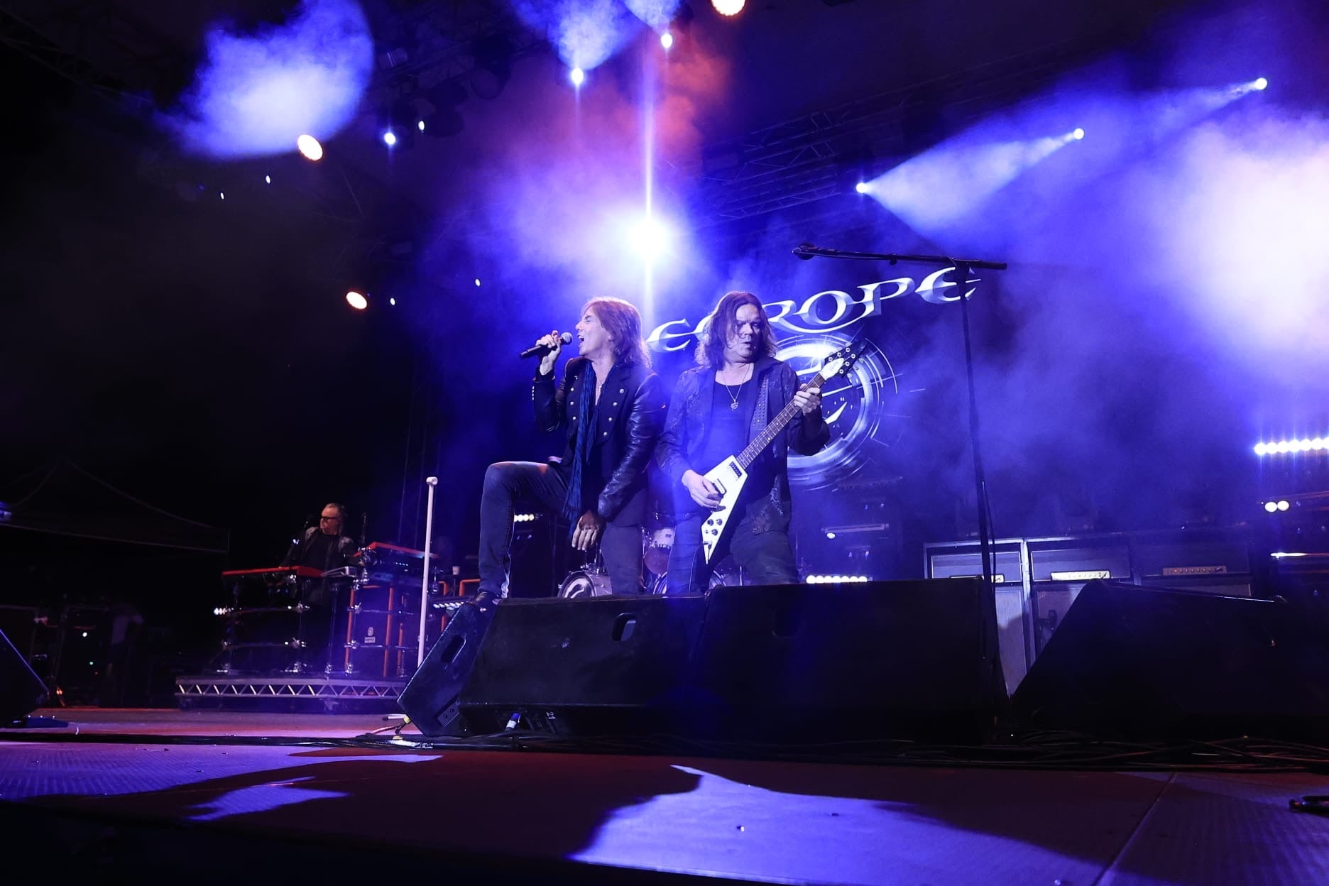 El concierto de Europe en Salamanca, en imágenes