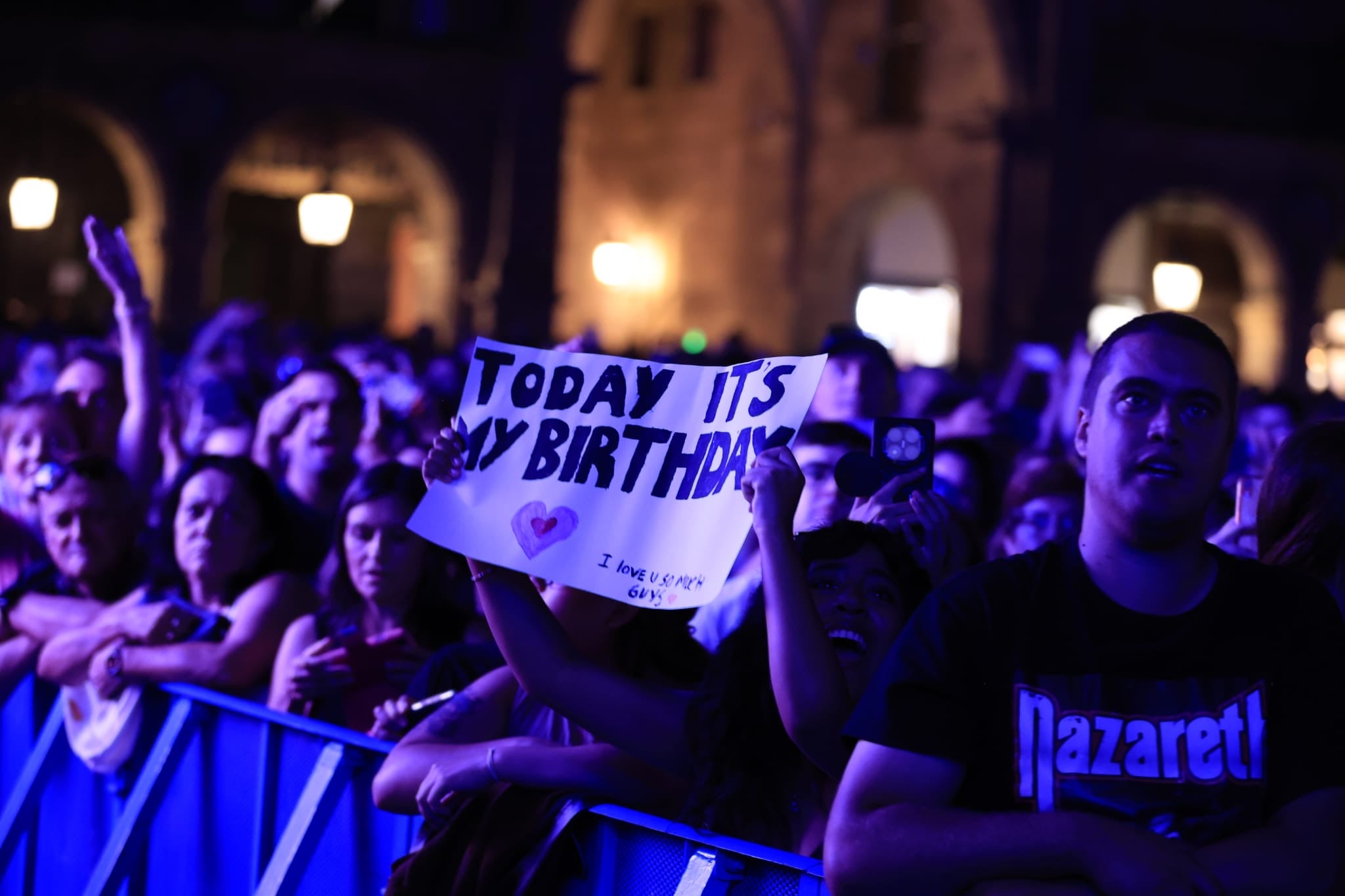 El concierto de Europe en Salamanca, en imágenes