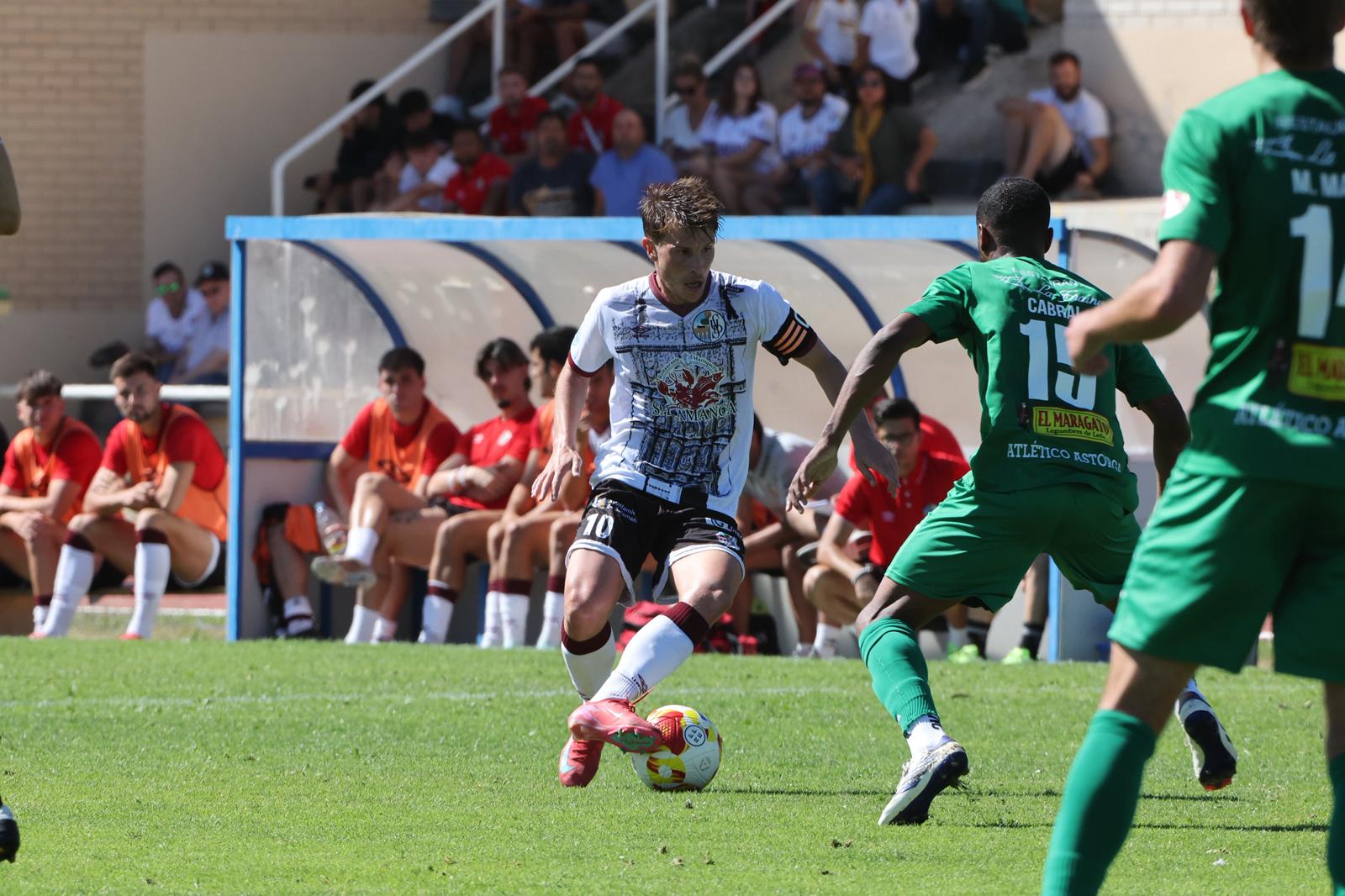El partido entre el Salamanca UDS y el Atlético Astorga, en imágenes