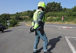 Guardia Civil de Tráfico de Salamanca en una imagen de archivo