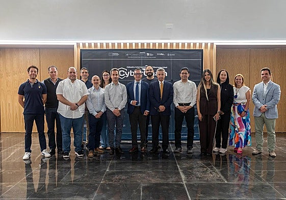 Participantes en la Cátedra Internacional en Blockhain para Ciberseguridad.