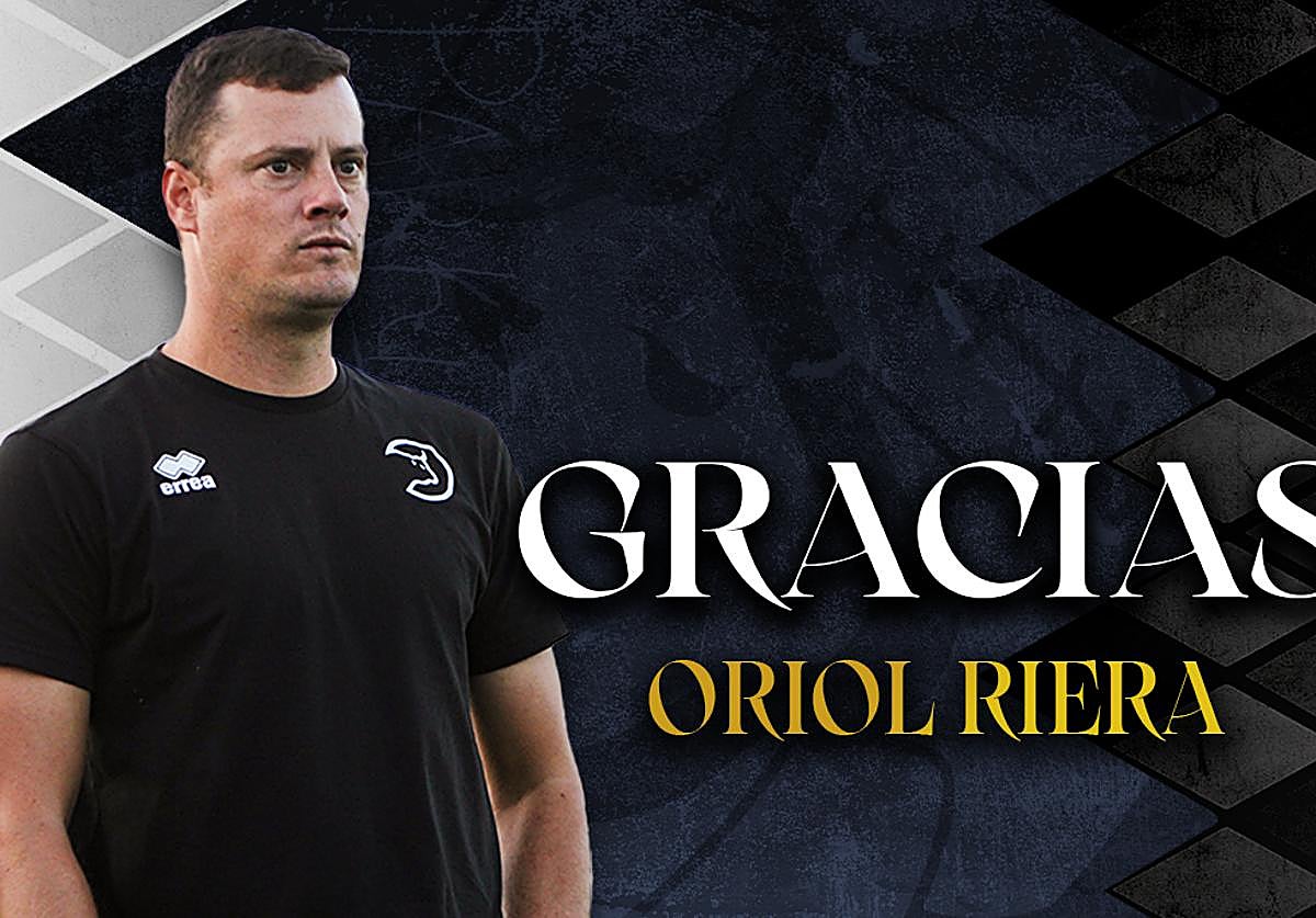 Adiós oficial de Unionistas a Oriol Riera.