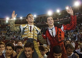 Martín y Pérez, sacados a hombros de La Glorieta