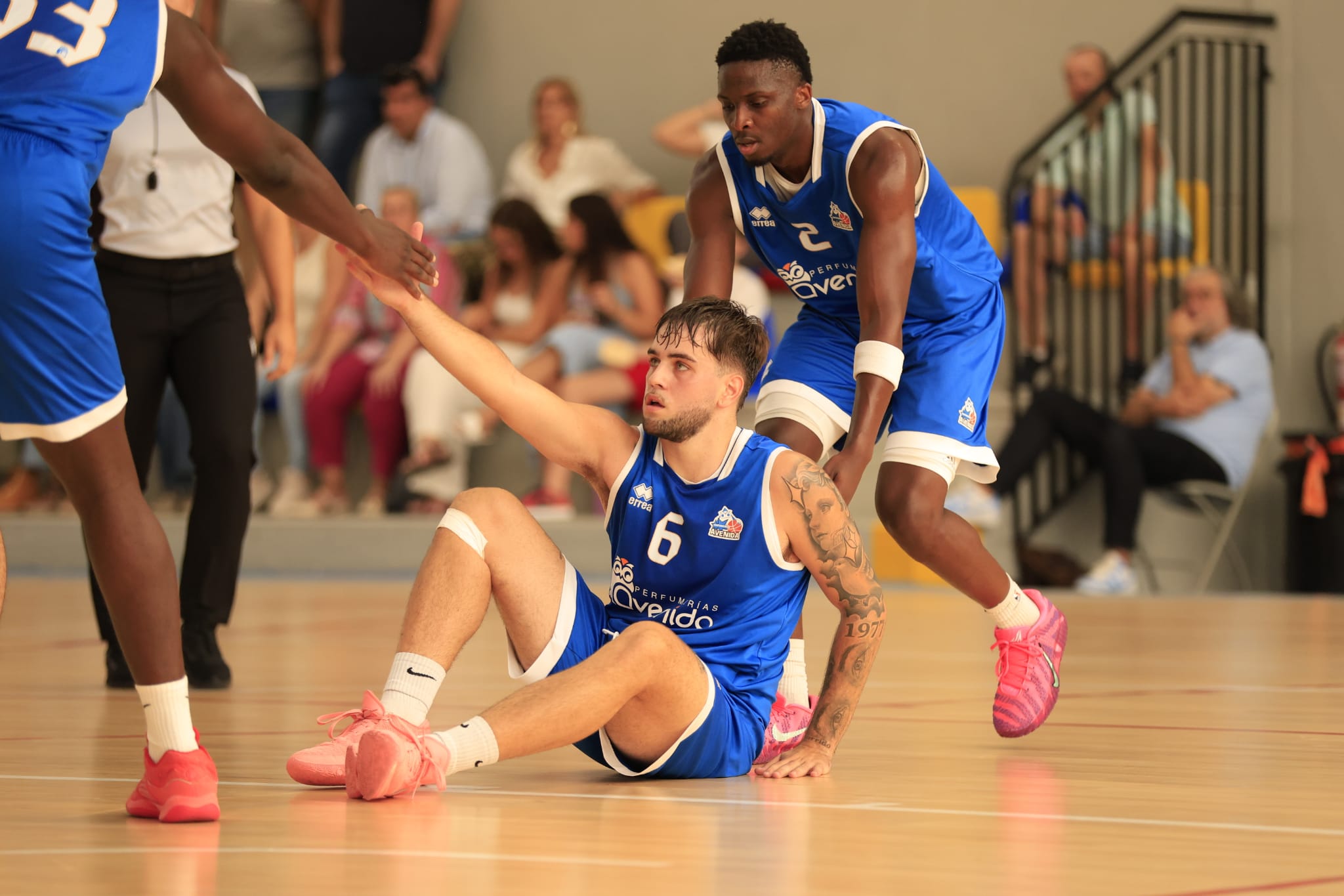 En imágenes, la victoria del Avenida Xoborg ante el Óbila Basket