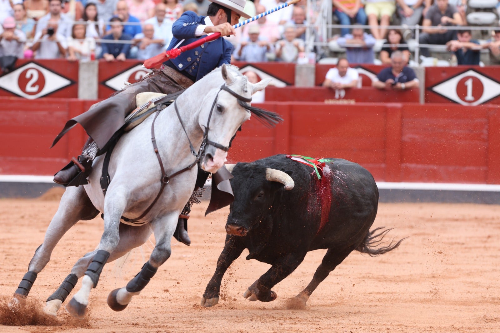 Suspendido el rejoneo de La Glorieta por la intensa lluvia