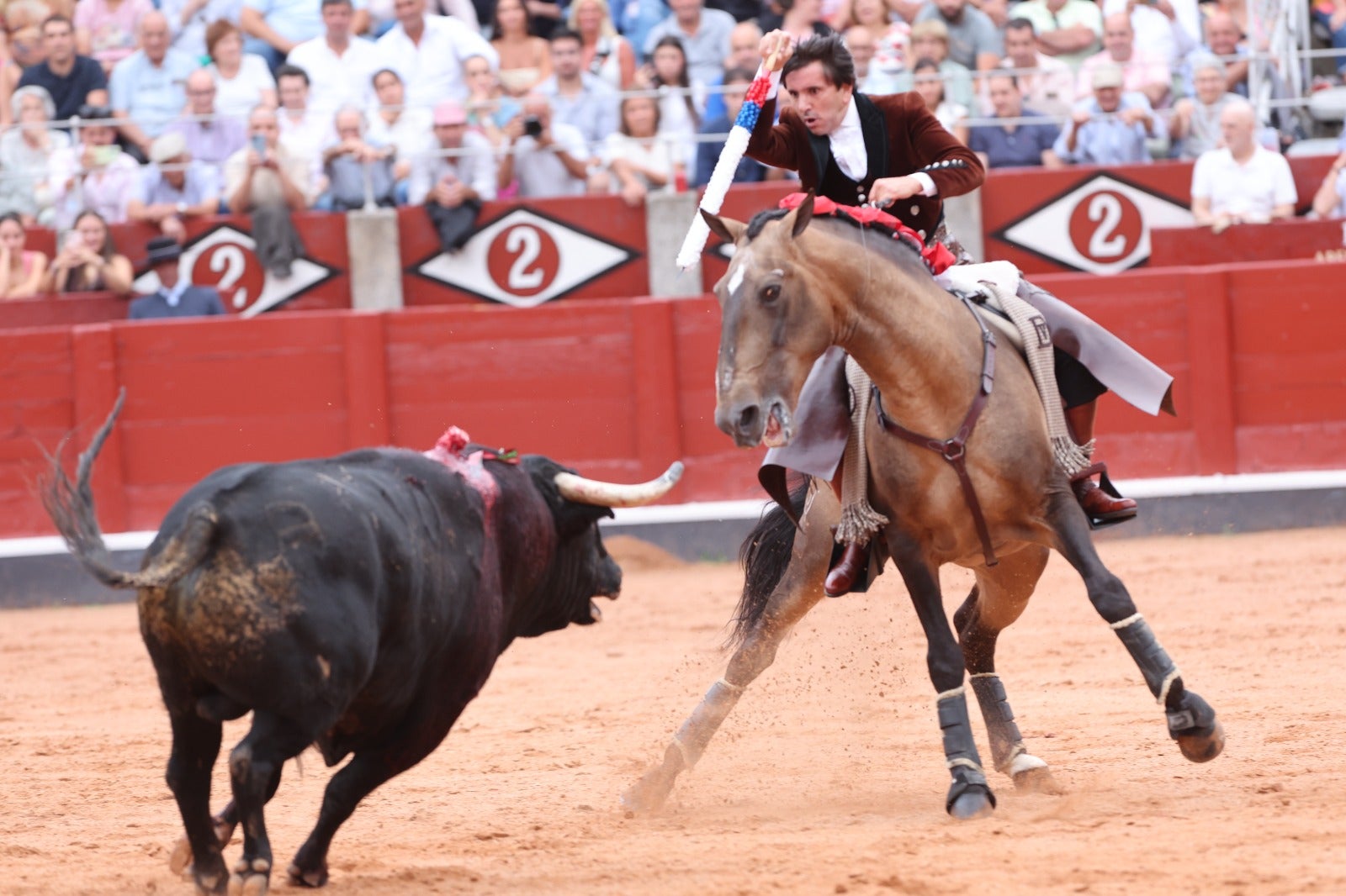 Suspendido el rejoneo de La Glorieta por la intensa lluvia