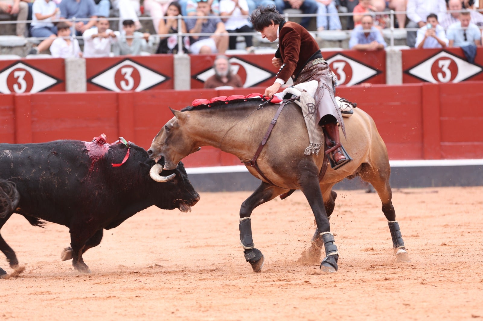 Suspendido el rejoneo de La Glorieta por la intensa lluvia