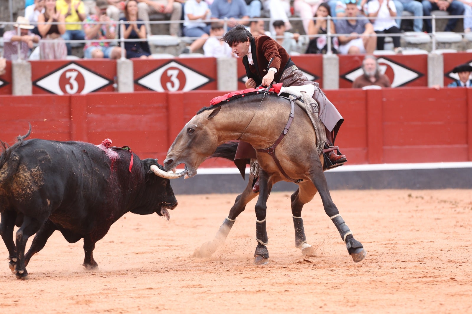 Suspendido el rejoneo de La Glorieta por la intensa lluvia