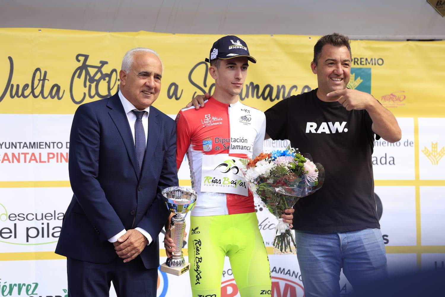 Gari Ugarte se lleva la crono en la capital y es el nuevo campeón de la Vuelta a Salamanca