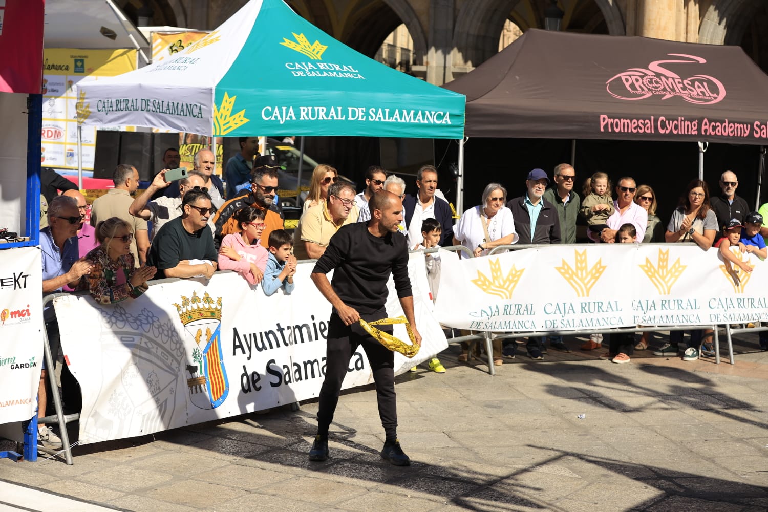 Gari Ugarte se lleva la crono en la capital y es el nuevo campeón de la Vuelta a Salamanca