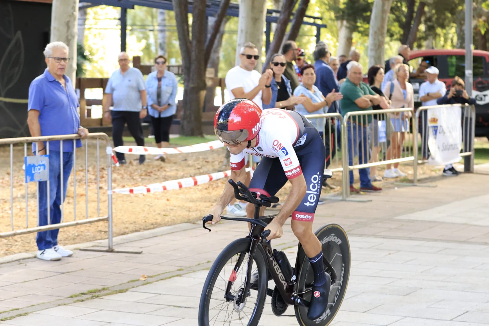 Gari Ugarte se lleva la crono en la capital y es el nuevo campeón de la Vuelta a Salamanca