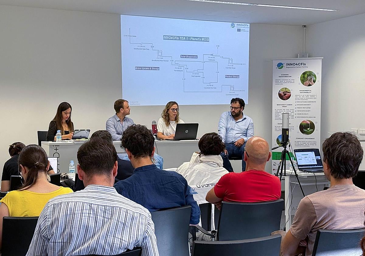 Workshop celebrado en Salamanca sobre la agricultura de carbono regenerativa.