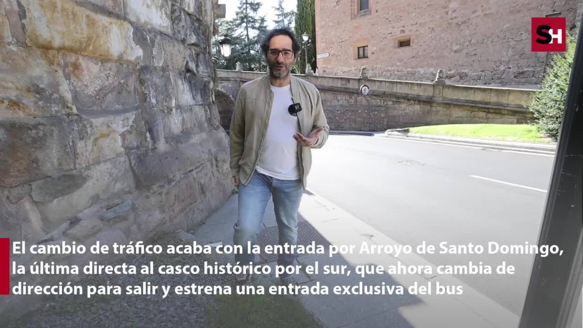 Cambio histórico del tráfico en Salamanca: las calles que serán dirección prohibida