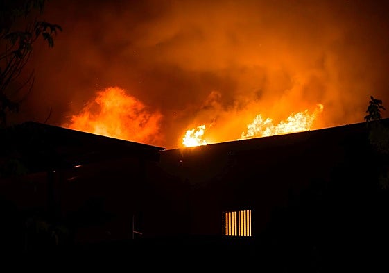 Incendio en una nave de Ciudad Rodrigo.
