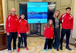 Presentación de la última regata del XXVIII Campeonato Regional de Edad de Piragüismo de Castilla y León.