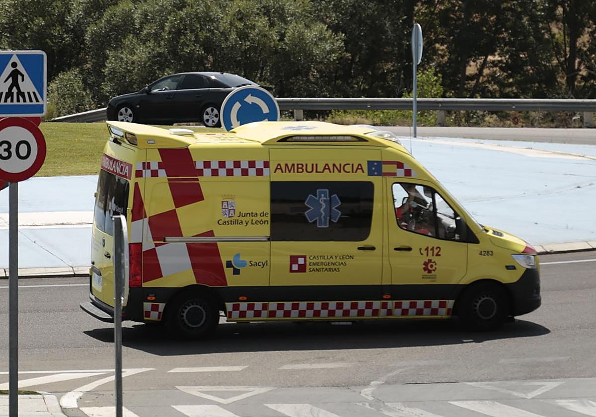 Imagen de archivo de una ambulancia