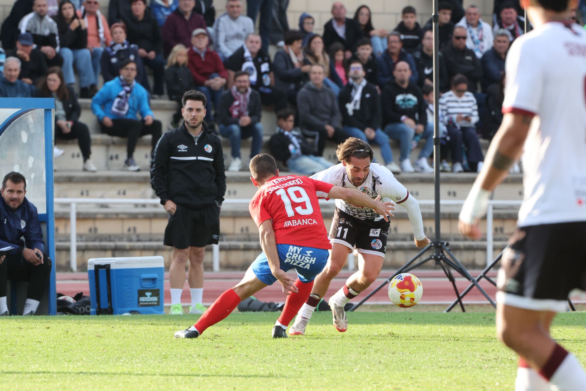 El Salamanca CF UDS vence al Ourense con un gol en el descuento