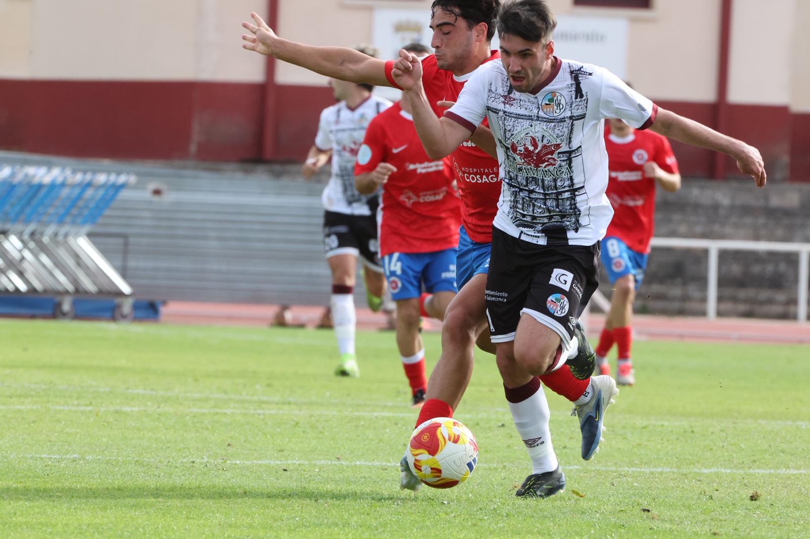 El Salamanca CF UDS vence al Ourense con un gol en el descuento