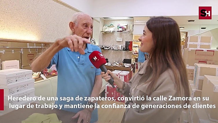 La historia de la zapatería más antigua de la calle Zamora de Salamanca
