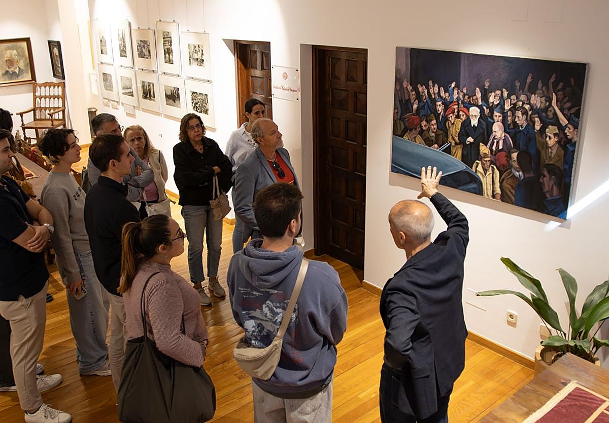 Gran éxito de público el 'Día de Miguel de Unamuno'.