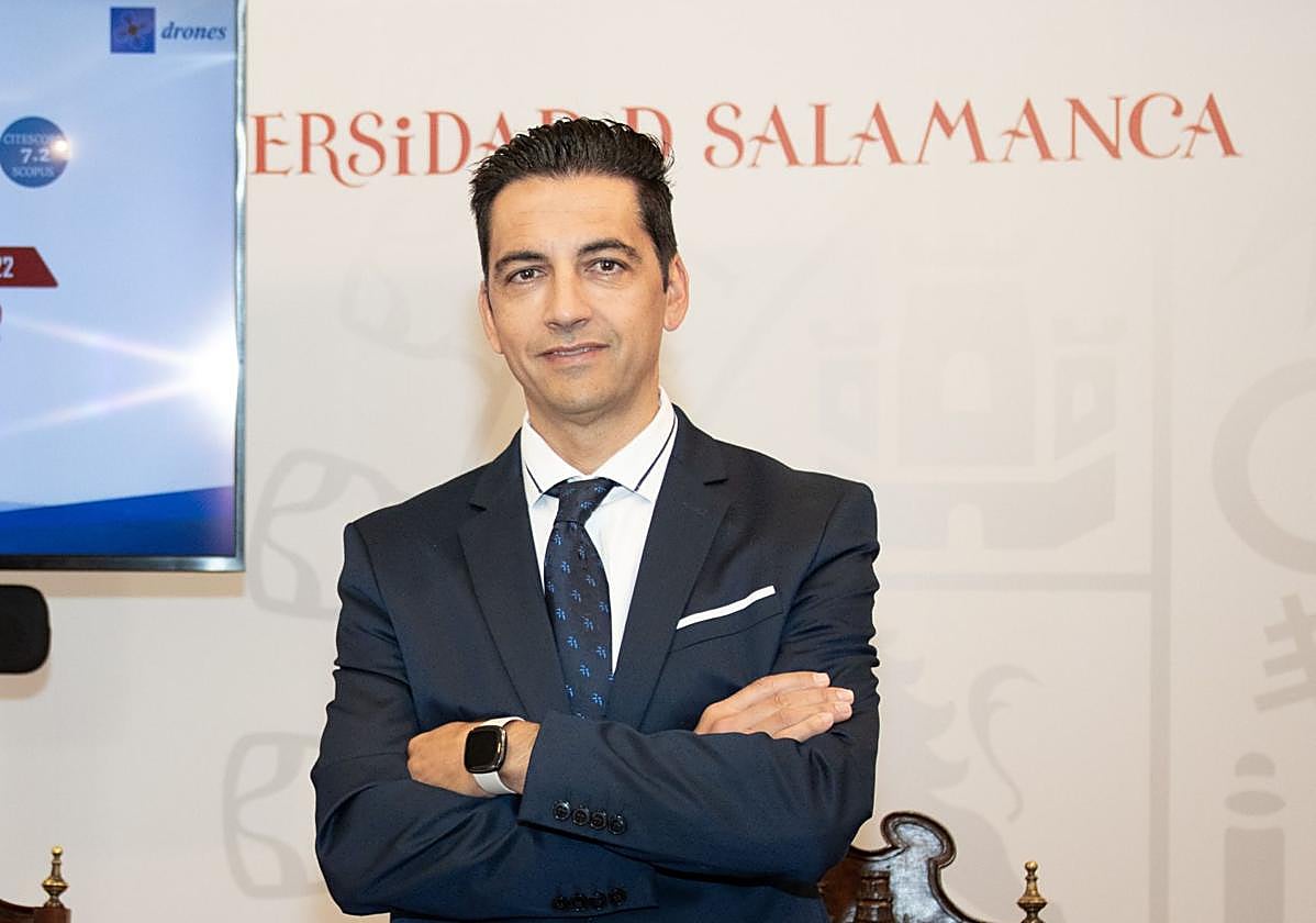 Diego González-Aguilera, catedrático de Ingeniería Cartográfica, Geodésica y Fotogrametría de la USAL y director del GIR TIDOP.