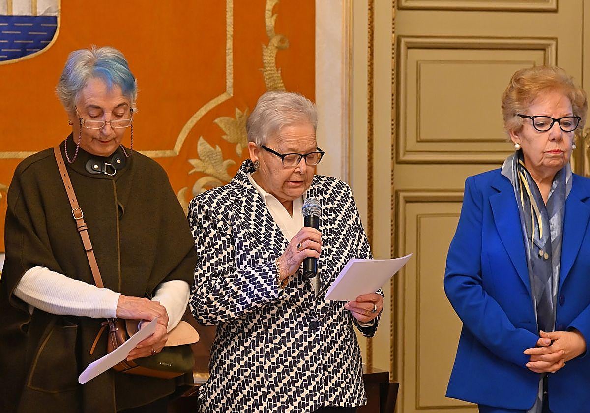 Lectura del manifiesto en el Día Internacional de las Personas Mayores.