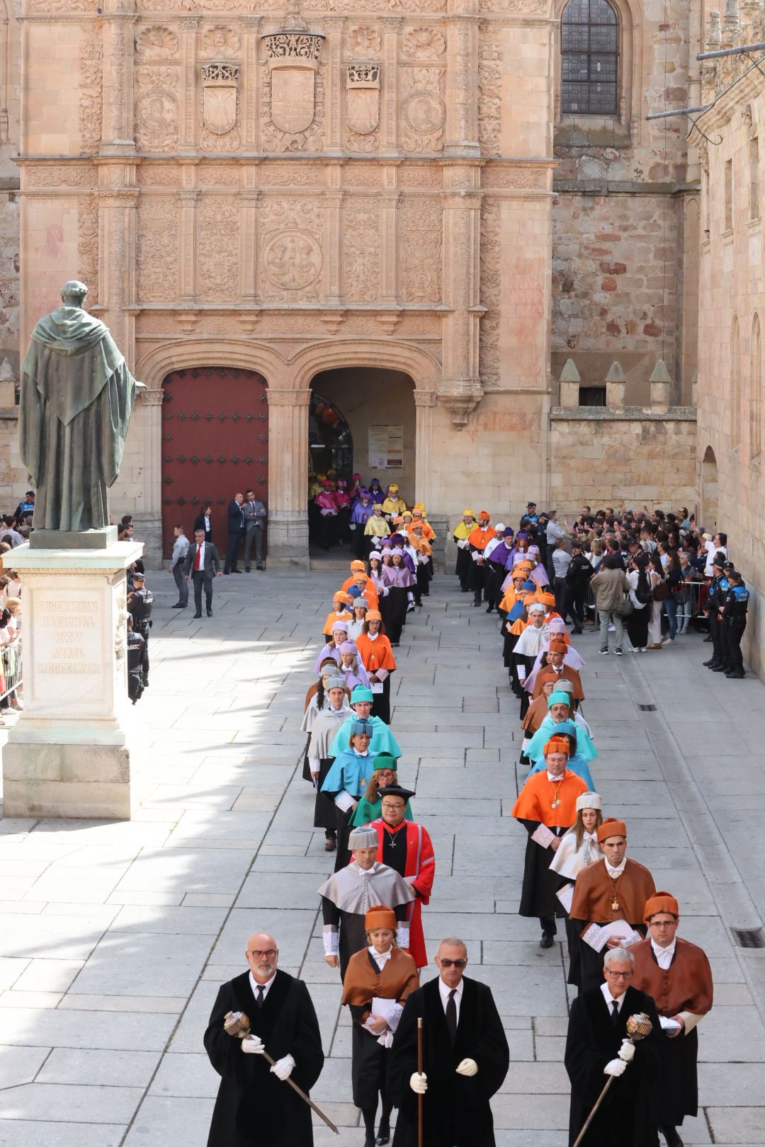 Baño de masas en Salamanca para recibir a Nadal antes de la ceremonia del &#039;Honoris Causa&#039;