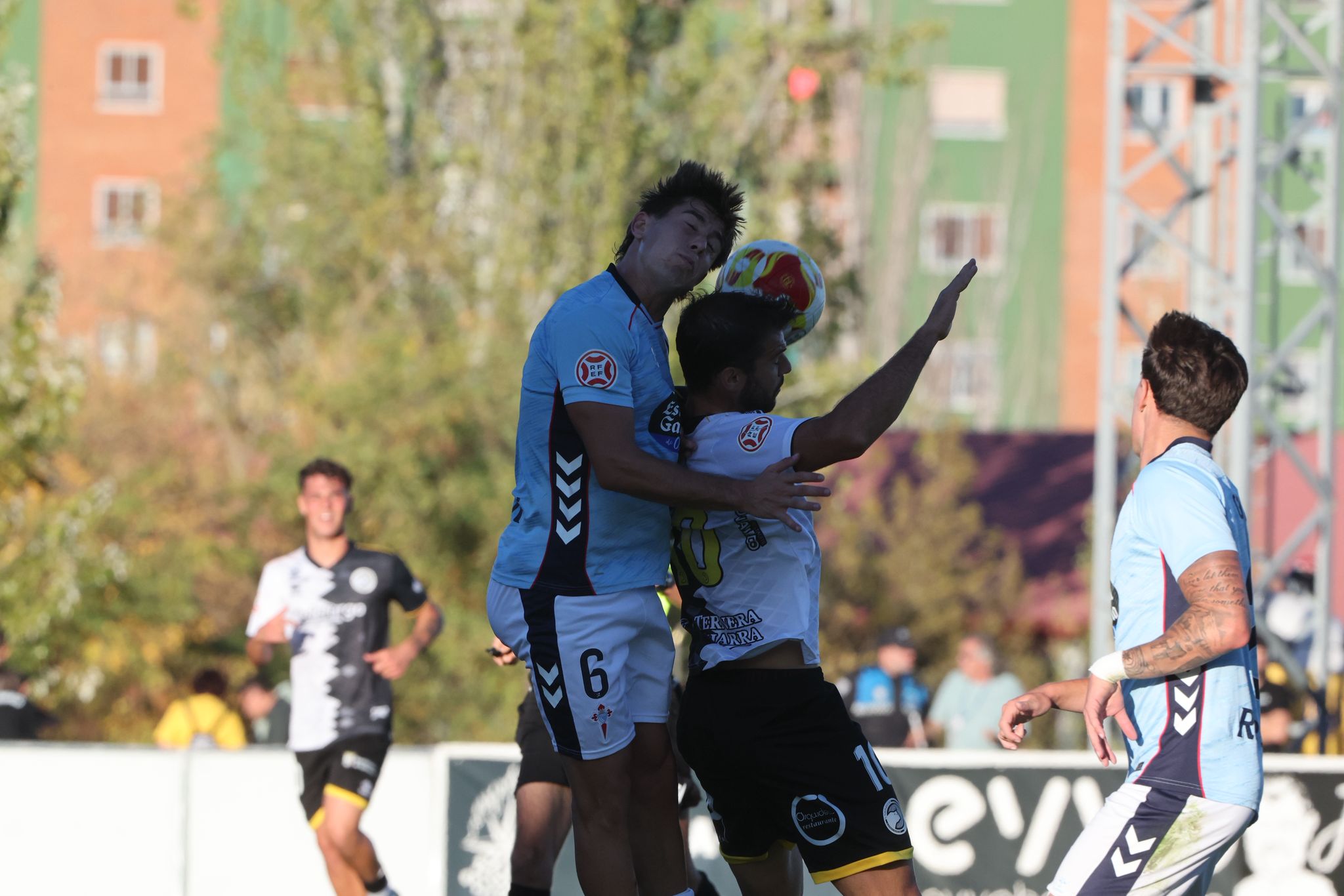 El partido entre Unionistas de Salamanca y Celta B, en imágenes